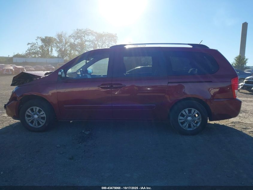 2012 Kia Sedona Lx VIN: KNDMG4C7XC6487075 Lot: 43475068