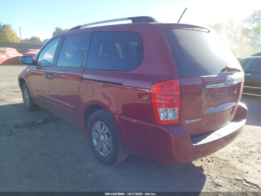 2012 Kia Sedona Lx VIN: KNDMG4C7XC6487075 Lot: 43475068