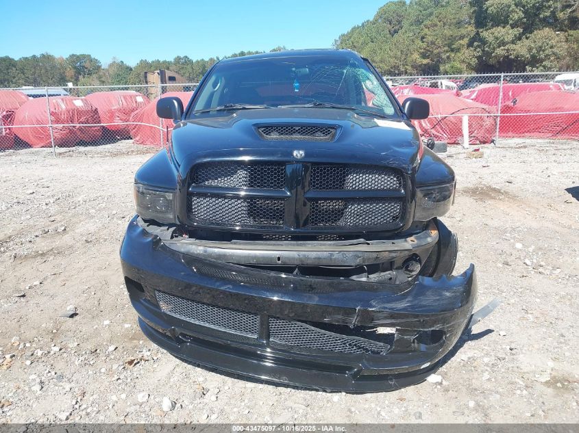 2005 Dodge Ram 1500 Srt-10 VIN: 3D7HA18H85G863878 Lot: 43475097