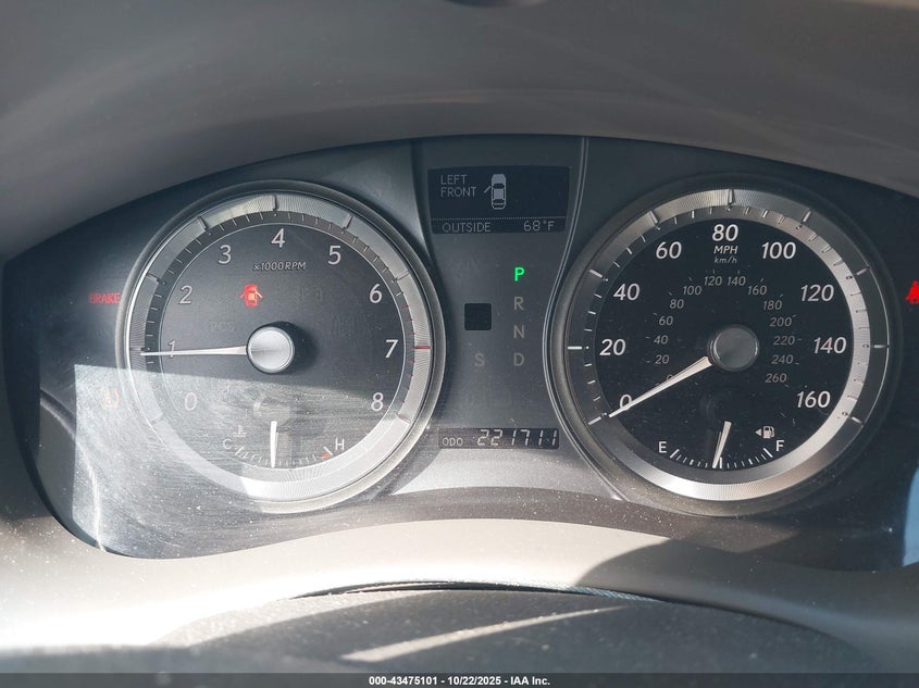 JTHBJ46G182238584 2008 LEXUS ES photo no. 7