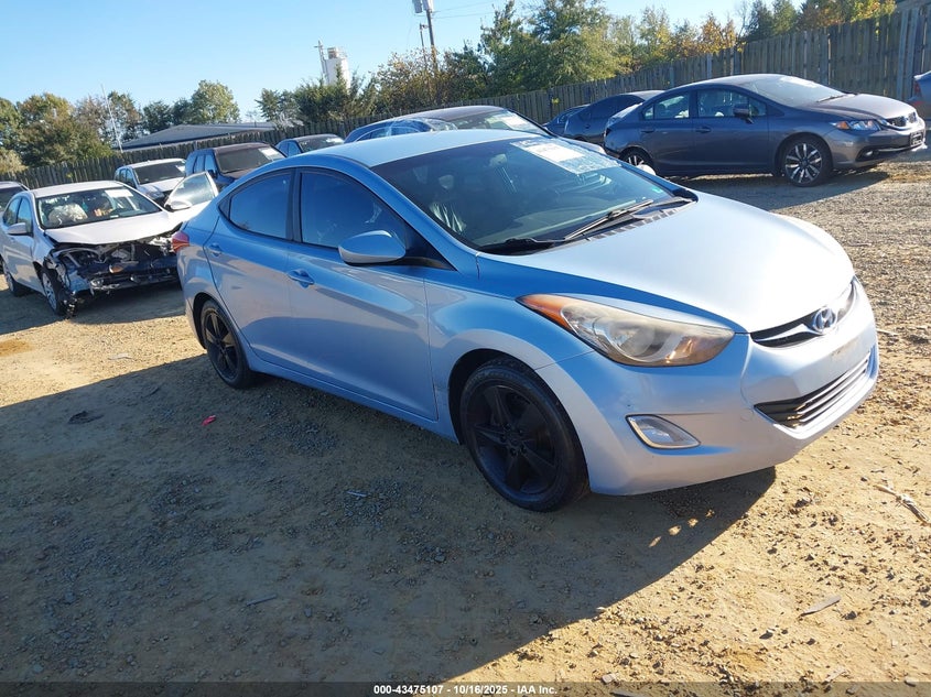 2012 Hyundai Elantra Gls (Ulsan Plant) VIN: KMHDH4AE5CU295486 Lot: 43475107