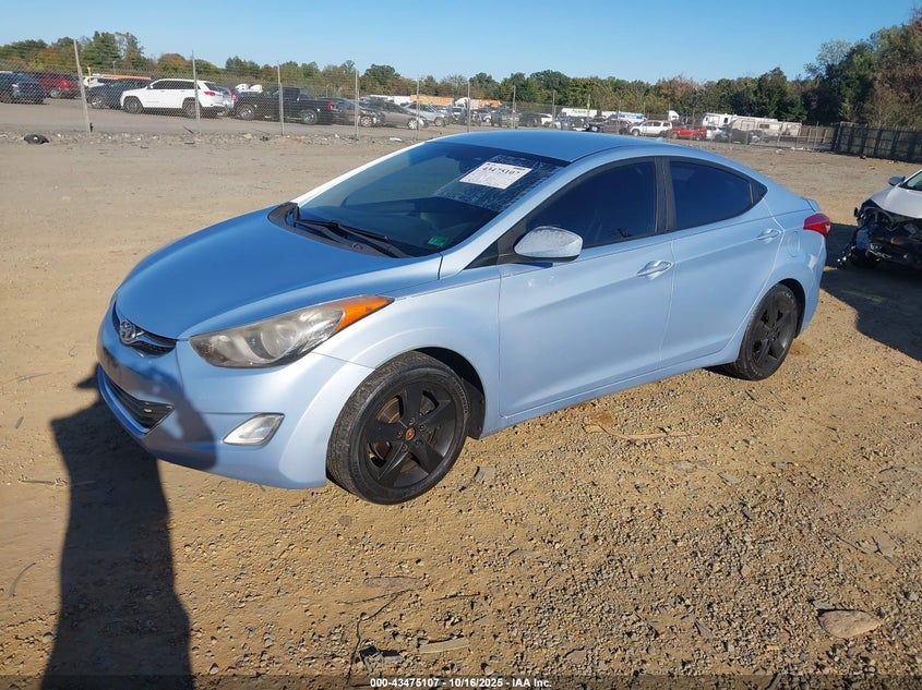 2012 Hyundai Elantra Gls (Ulsan Plant) VIN: KMHDH4AE5CU295486 Lot: 43475107