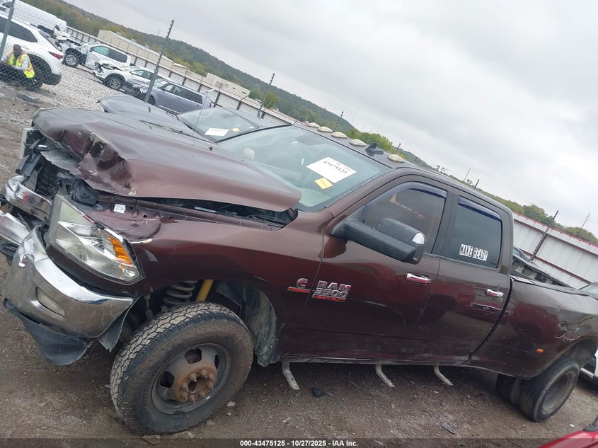 2013 Ram 3500 Big Horn VIN: 3C63RRHL7DG608676 Lot: 43475125