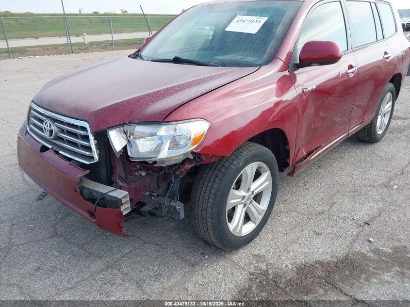 2008 Toyota Highlander Limited VIN: JTEES42A182098237 Lot: 43475133