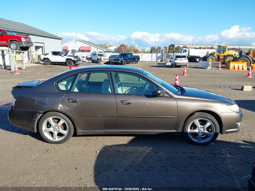 2009 Subaru Legacy 2.5I VIN: 4S3BL616597219742 Lot: 43475144