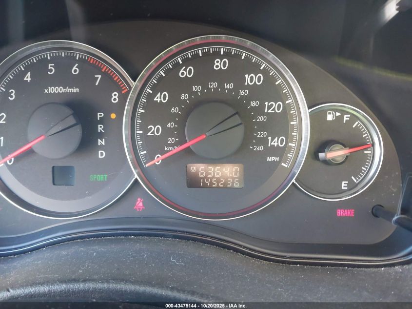 2009 Subaru Legacy 2.5I VIN: 4S3BL616597219742 Lot: 43475144