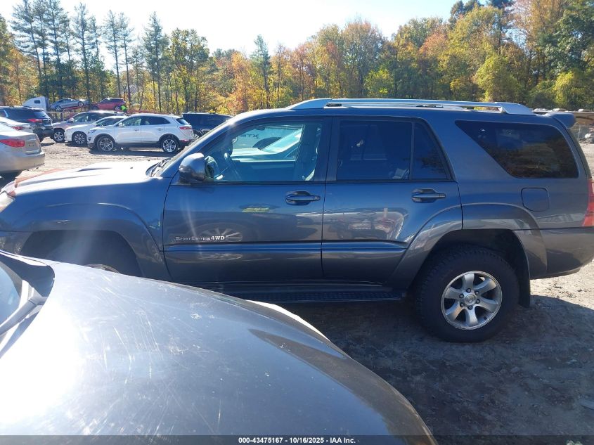 2004 Toyota 4Runner Sr5 Sport V6 VIN: JTEBU14R340042725 Lot: 43475167
