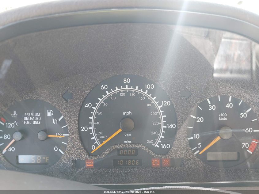 1996 Mercedes-Benz C 280 VIN: WDBHA28E9TF311776 Lot: 43475212