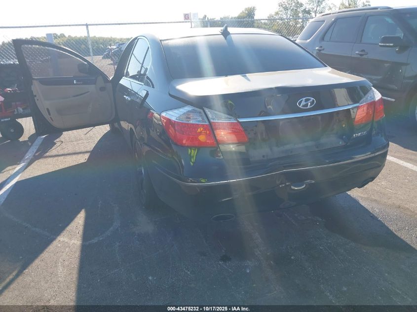 2009 Hyundai Genesis 3.8 VIN: KMHGC46E89U022460 Lot: 43475232