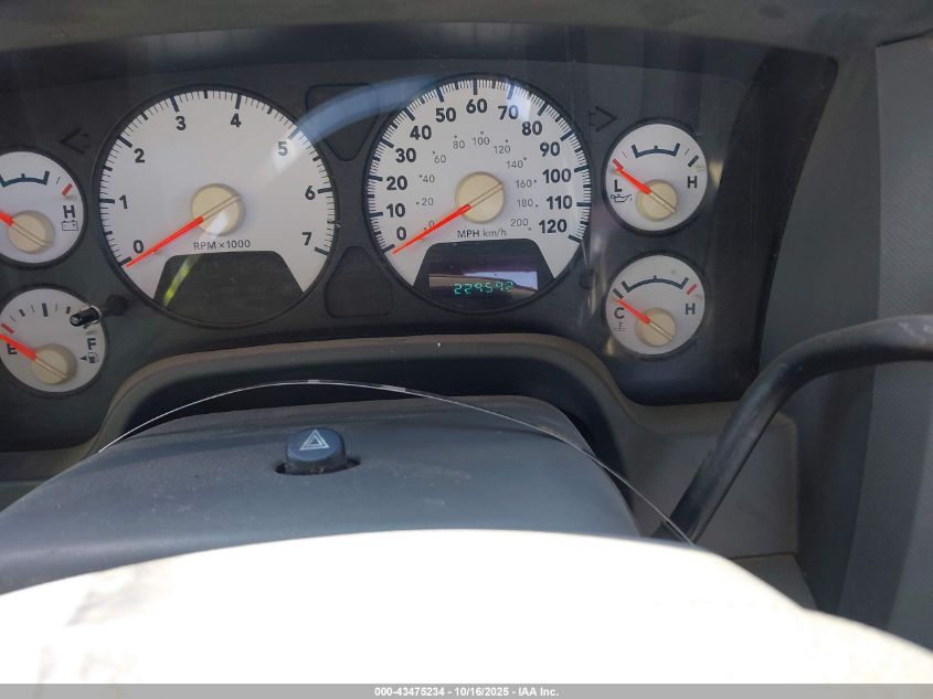 2006 Dodge Ram 1500 Slt VIN: 1D7HA18226S665545 Lot: 43475234