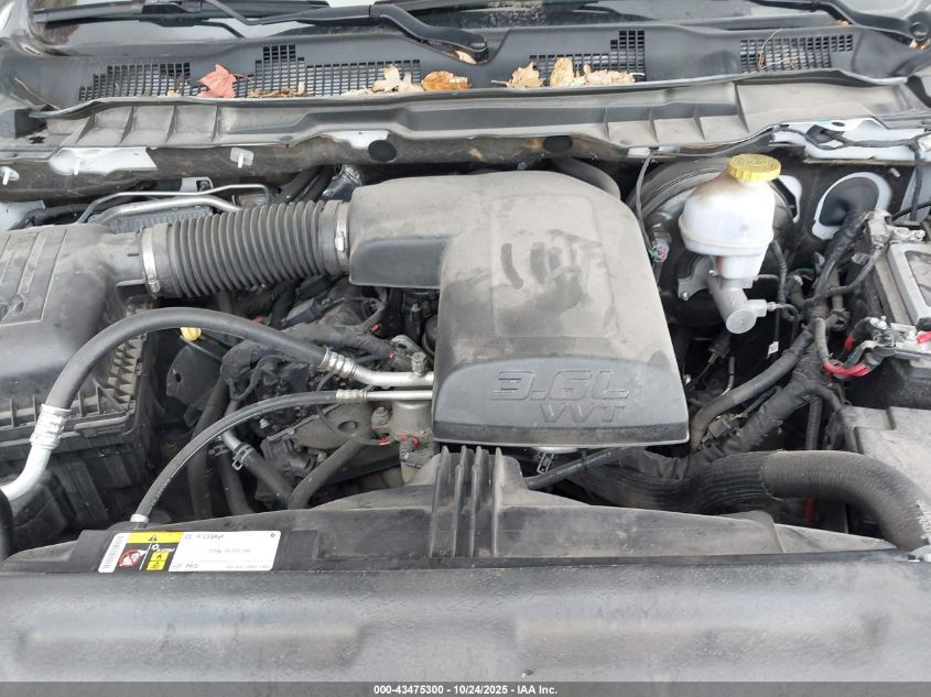 2022 Ram 1500 Classic Warlock 4X4 6'4 Box VIN: 1C6RR7GG9NS219812 Lot: 43475300