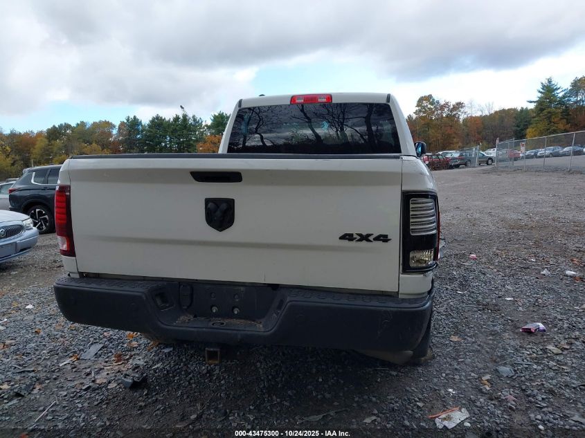 2022 Ram 1500 Classic Warlock 4X4 6'4 Box VIN: 1C6RR7GG9NS219812 Lot: 43475300