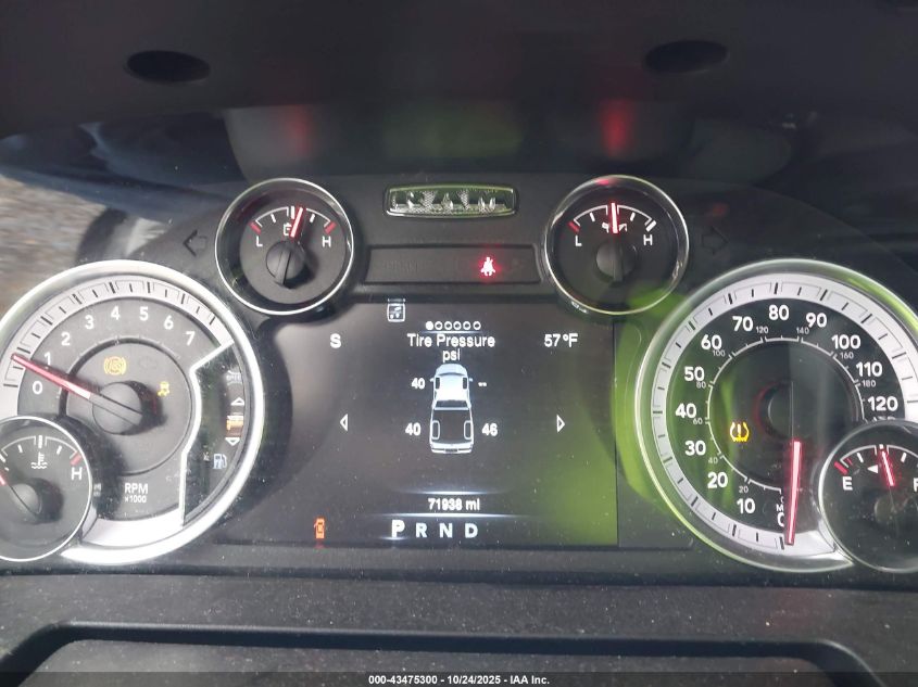 2022 Ram 1500 Classic Warlock 4X4 6'4 Box VIN: 1C6RR7GG9NS219812 Lot: 43475300