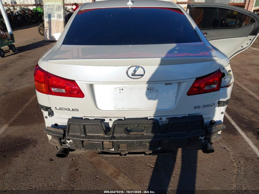 2007 Lexus Is 350 VIN: JTHBE262672012374 Lot: 43475310