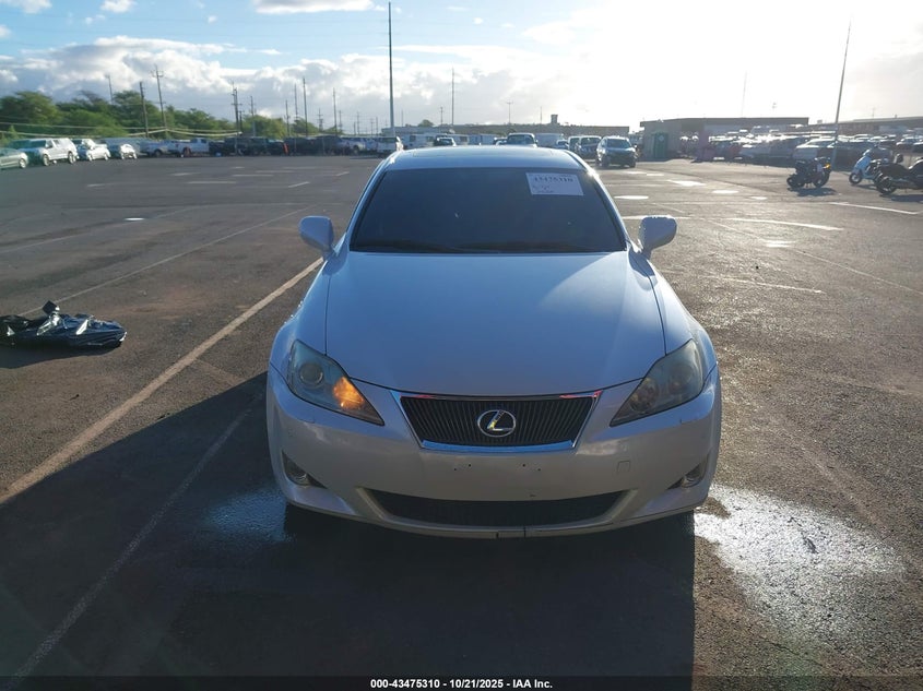 2007 Lexus Is 350 VIN: JTHBE262672012374 Lot: 43475310