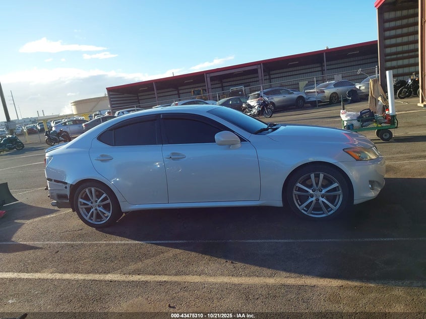 2007 Lexus Is 350 VIN: JTHBE262672012374 Lot: 43475310