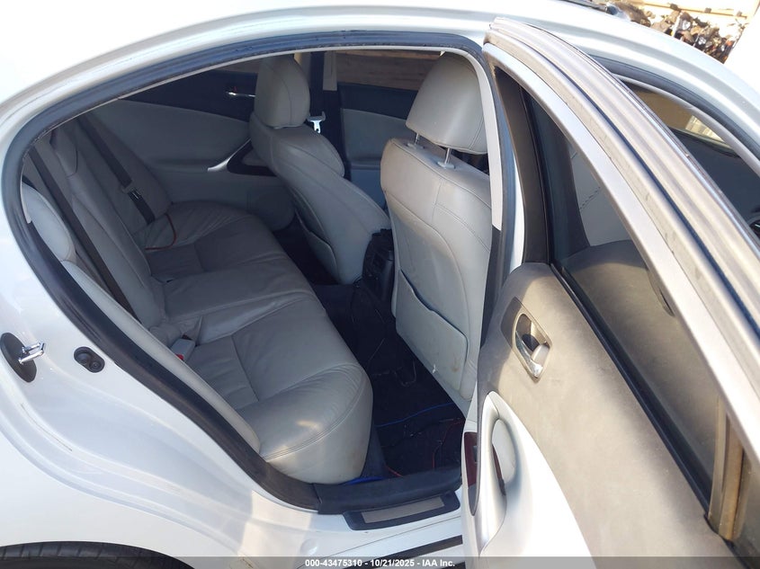 2007 Lexus Is 350 VIN: JTHBE262672012374 Lot: 43475310