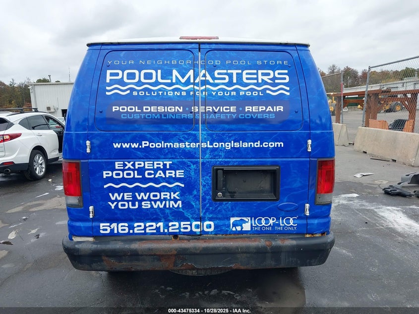 2010 Ford E-150 Commercial/Recreational VIN: 1FTNE1EL5ADA16821 Lot: 43475334