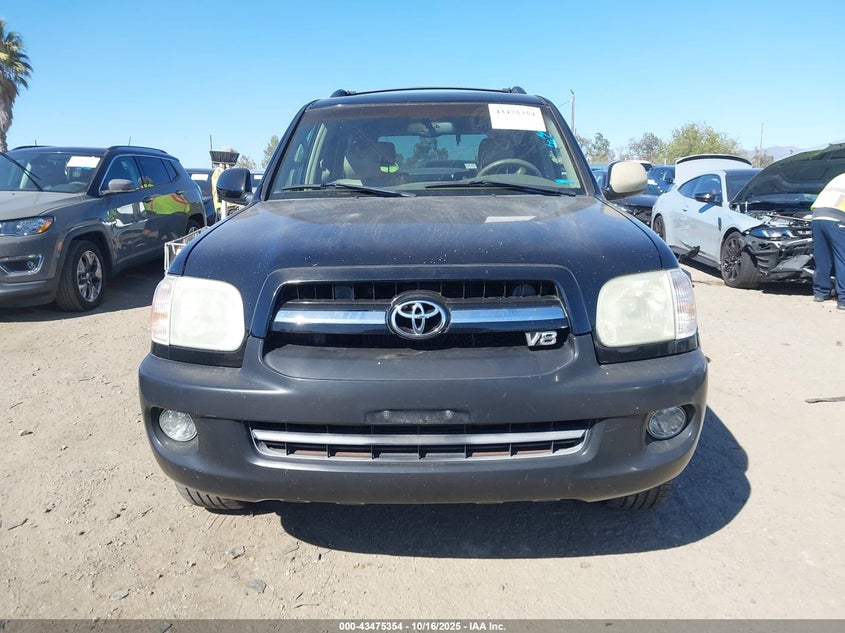 2006 Toyota Sequoia Limited V8 VIN: 5TDZT38AX6S274065 Lot: 43475354