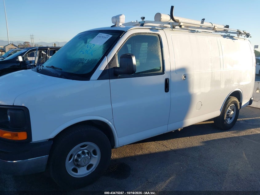 2014 Chevrolet Express 2500 Work Van VIN: 1GCWGFCB4E1122593 Lot: 43475357