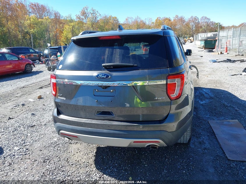 2017 FORD EXPLORER XLT 1FM5K8D83HGC52774