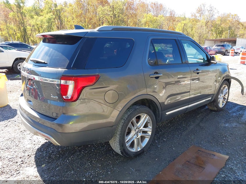 2017 FORD EXPLORER XLT 1FM5K8D83HGC52774