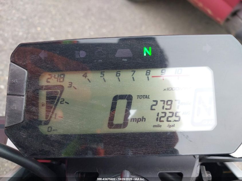 2025 Honda Grom 125 VIN: MLHJC9210S5303692 Lot: 43475402
