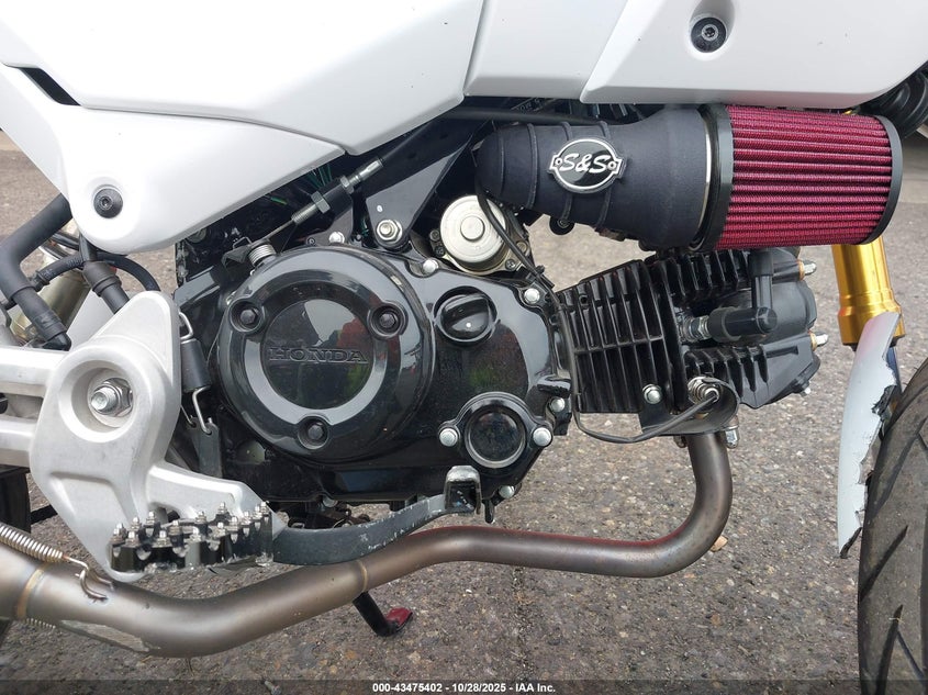 2025 Honda Grom 125 VIN: MLHJC9210S5303692 Lot: 43475402