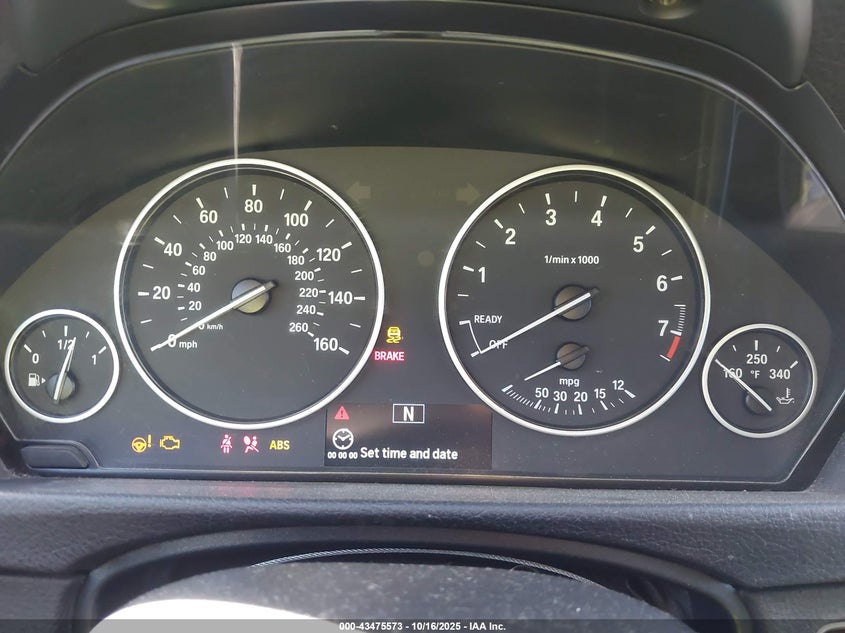 2016 BMW 320I WBA8E1G55GNU11318