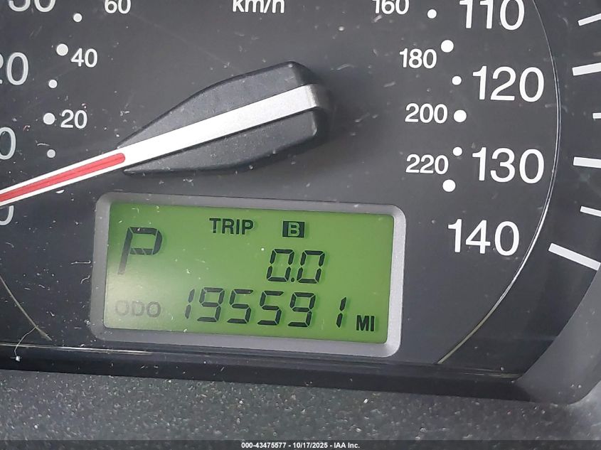 2009 Kia Spectra Ex VIN: KNAFE222595655046 Lot: 43475577