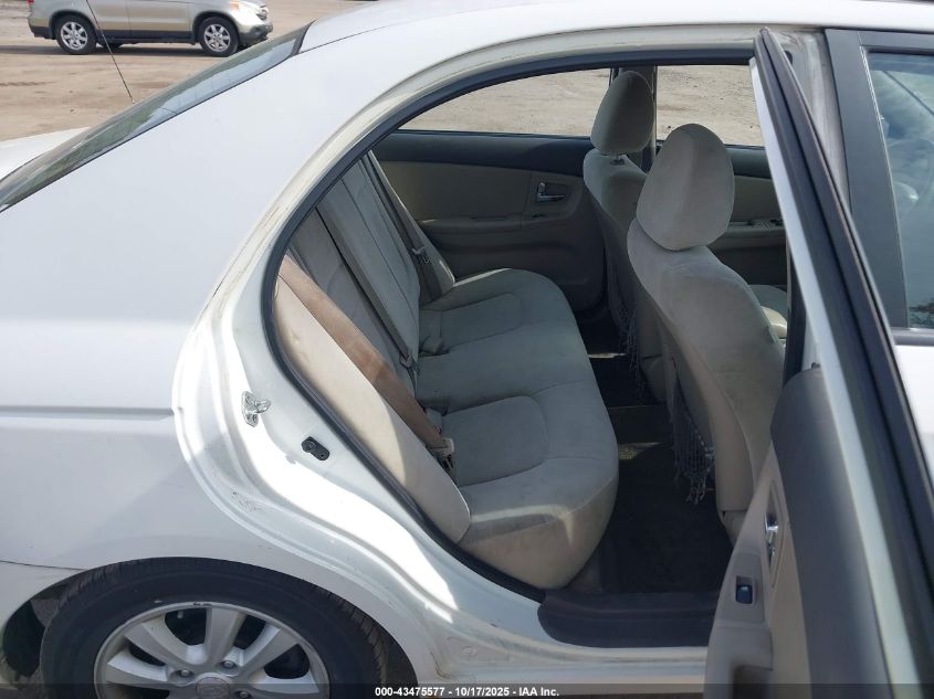 2009 Kia Spectra Ex VIN: KNAFE222595655046 Lot: 43475577