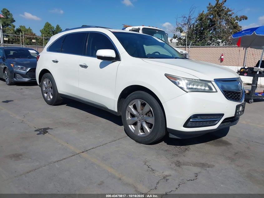 ACURA MDX ADVANCE PKG W/ENTERTAINMENT PKG