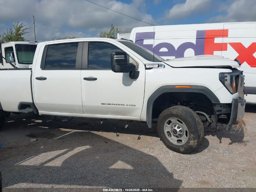 2024 GMC Sierra 2500Hd 4Wd Long Bed Pro VIN: 1GT49LEY5RF353447 Lot: 43475679