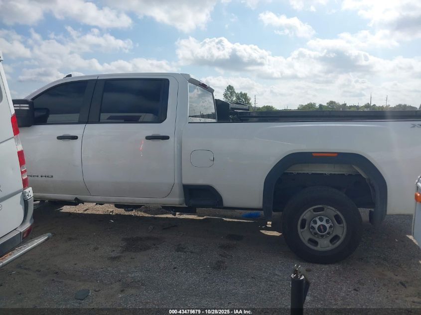 2024 GMC Sierra 2500Hd 4Wd Long Bed Pro VIN: 1GT49LEY5RF353447 Lot: 43475679