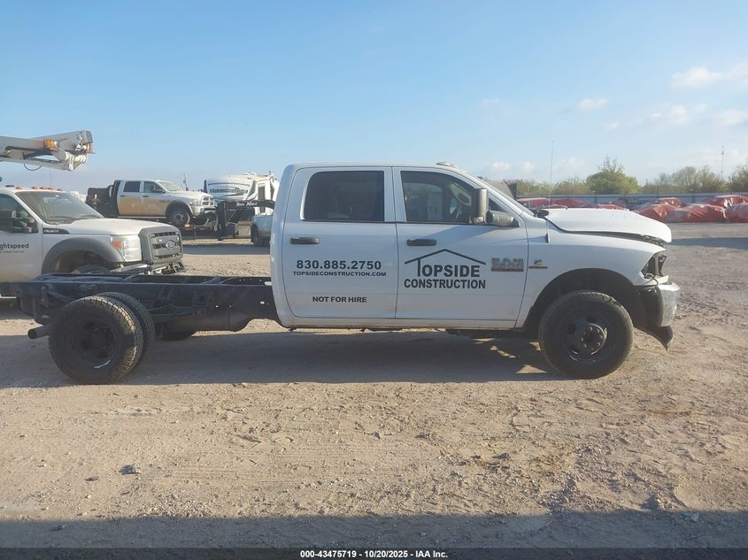 2017 Ram 3500 Chassis Tradesman/Slt/Laramie VIN: 3C7WRTCL3HG643492 Lot: 43475719