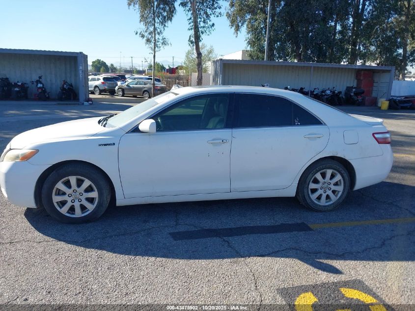 2008 Toyota Camry Hybrid VIN: JTNBB46K783045641 Lot: 43475902