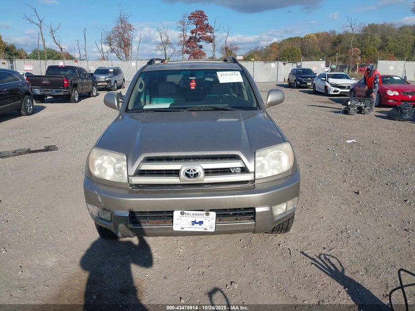 JTEBT17R950048562 2005 TOYOTA 4RUNNER photo no. 12