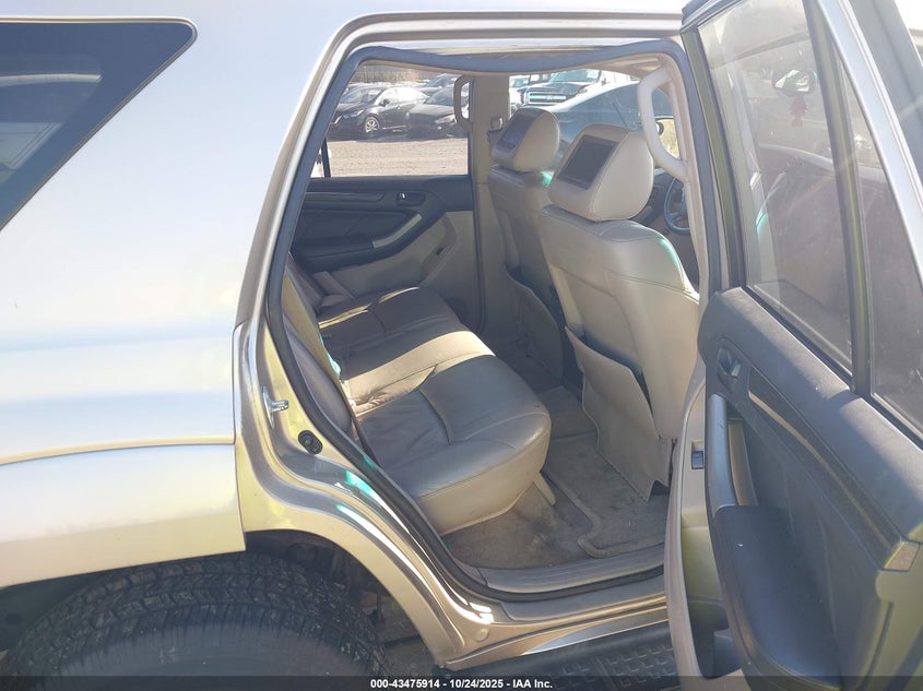 JTEBT17R950048562 2005 TOYOTA 4RUNNER photo no. 8