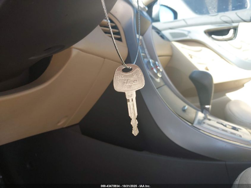 2012 Hyundai Elantra Gls (Ulsan Plant) VIN: KMHDH4AE2CU377143 Lot: 43475934