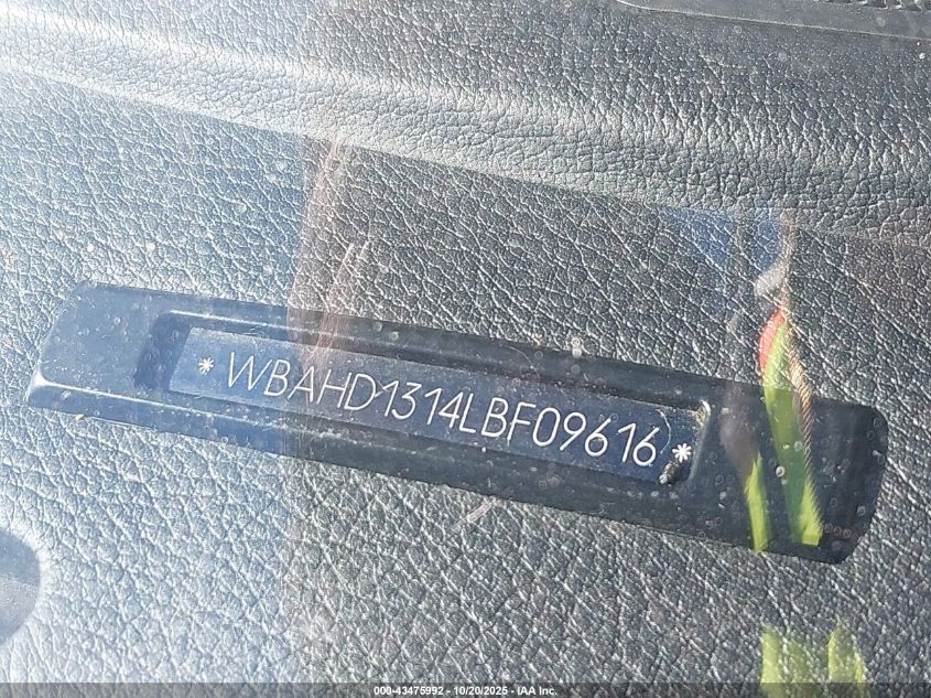 1990 BMW 535 I VIN: WBAHD1314LBF09616 Lot: 43475992