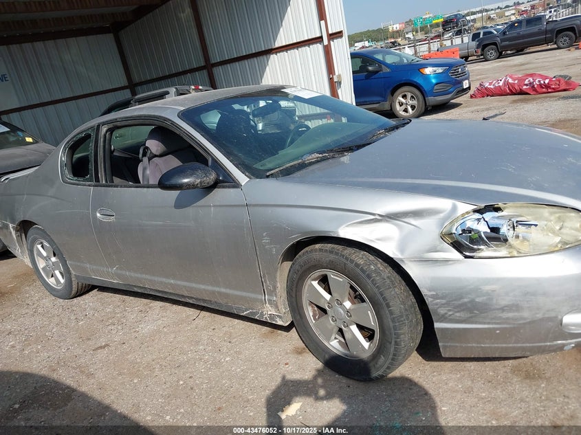 2006 Chevrolet Monte Carlo Lt VIN: 2G1WM15K769242242 Lot: 43476052
