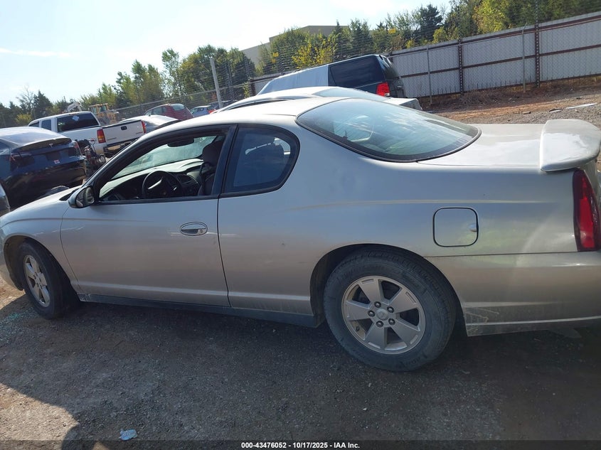 2006 Chevrolet Monte Carlo Lt VIN: 2G1WM15K769242242 Lot: 43476052