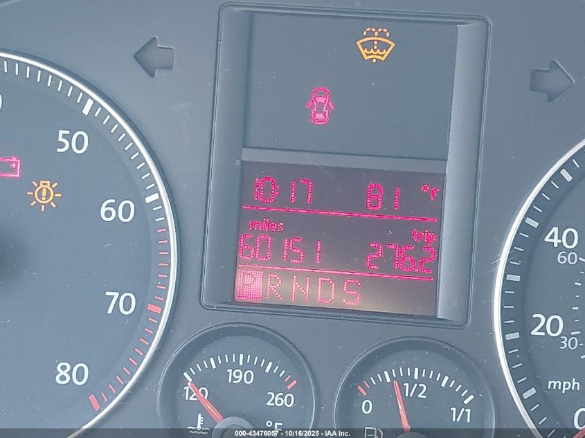 2008 Volkswagen Jetta Se VIN: 3VWRZ71KX8M086073 Lot: 43476057