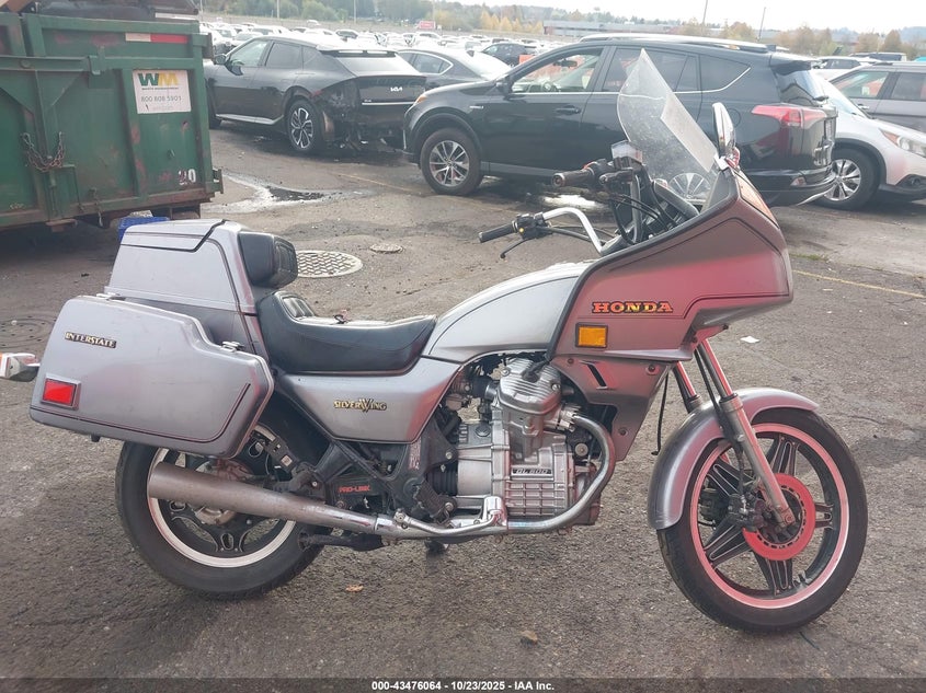 1982 Honda Gl500 I VIN: JH2PC0217CM108454 Lot: 43476064