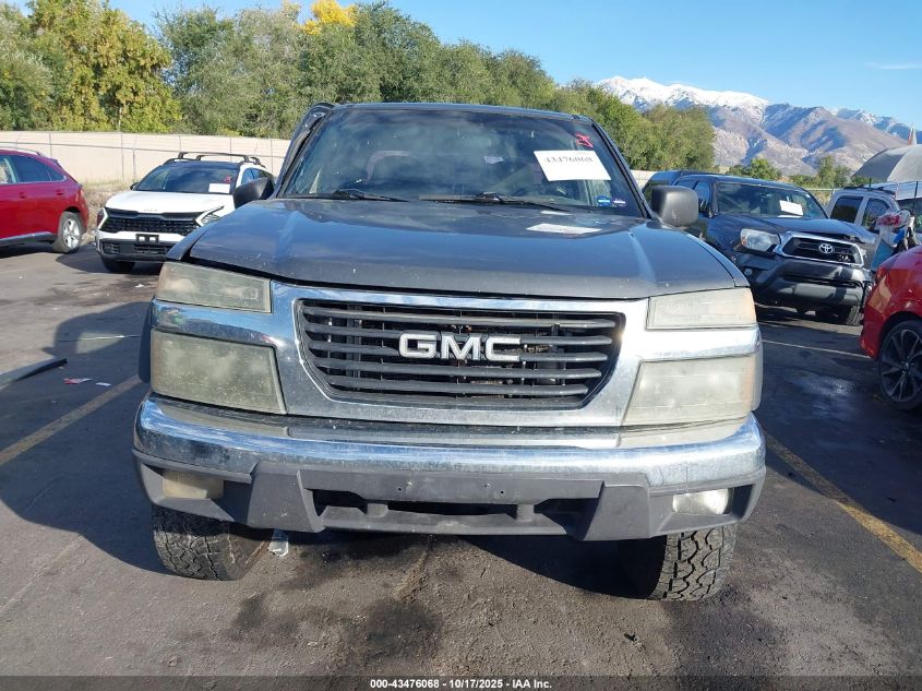 2008 GMC Canyon Sle1 VIN: 1GTDT13E488124386 Lot: 43476068