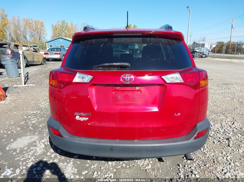 2015 TOYOTA RAV4 LE 2T3ZFREV3FW175426