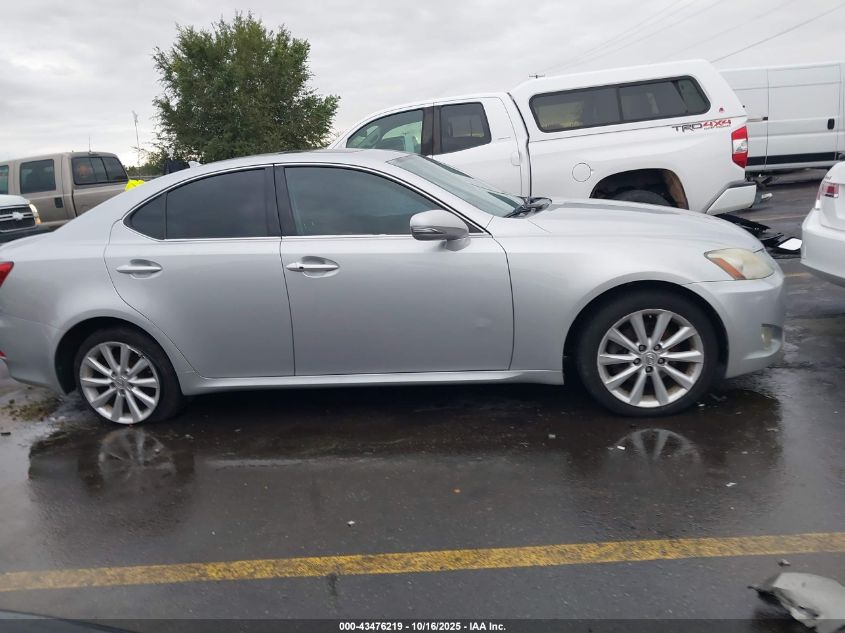 2009 Lexus Is 250 VIN: JTHCK262892029421 Lot: 43476219