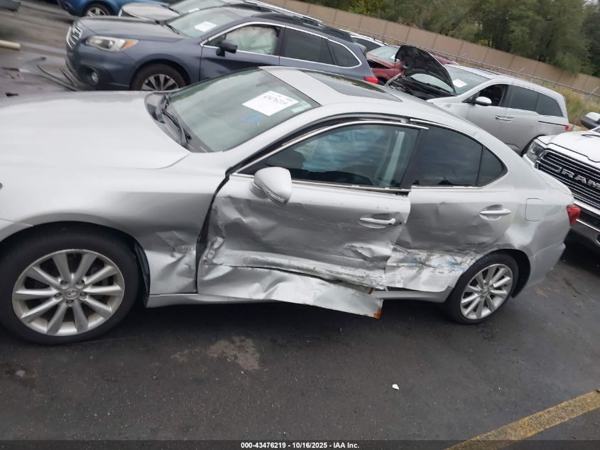 2009 Lexus Is 250 VIN: JTHCK262892029421 Lot: 43476219