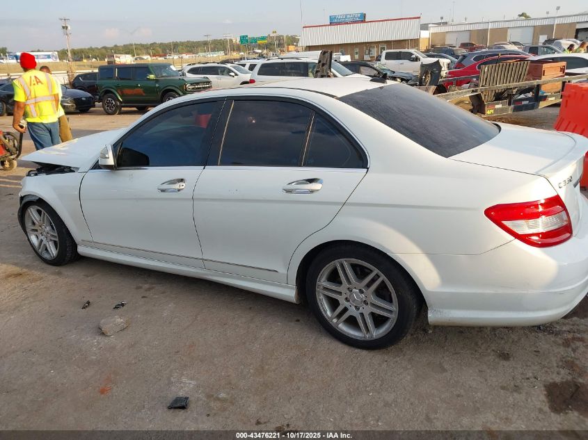 2009 Mercedes-Benz C 350 Sport VIN: WDDGF56X19R042027 Lot: 43476221