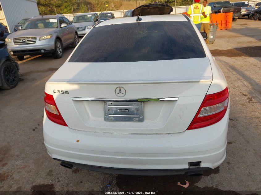 2009 Mercedes-Benz C 350 Sport VIN: WDDGF56X19R042027 Lot: 43476221